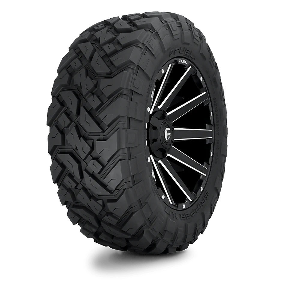 Wheel Pros Fuel Tires LT345/75R17 GRIPPER XT WHT-LOGO 3457517 RFXT34575R17W