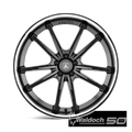 DELTA 22X10.5 5X115.00 GLOSS BLACK
