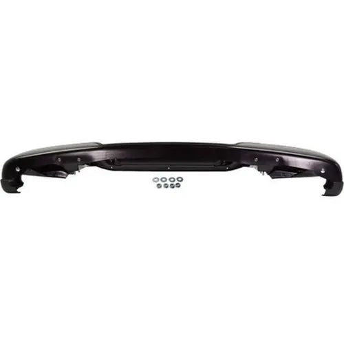 CAPA RR BUMPER ASSEMBLY W/O OBJECT SENSOR; INC PAD/BRKTS/END CAPS; BLACK CHEV EXPRESS 2500/3500 96C
