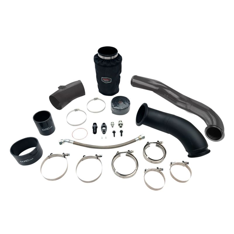 Wehrli Intake Kit 4in. for 98.5-02 Cummins 5.9L Sparkle Bomber Orange Sparkle Bomber Orange 100562-SBO