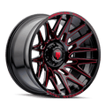 The Wheel Group black auto part