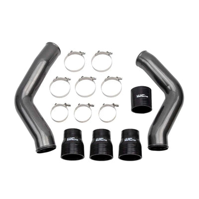 Wehrli High Flow Bundle Kit Stage 1 3.5 in. 13-18 Cummins 6.7L Sparkle Bomber Orange Sparkle Bomber Orange 100423-SBO