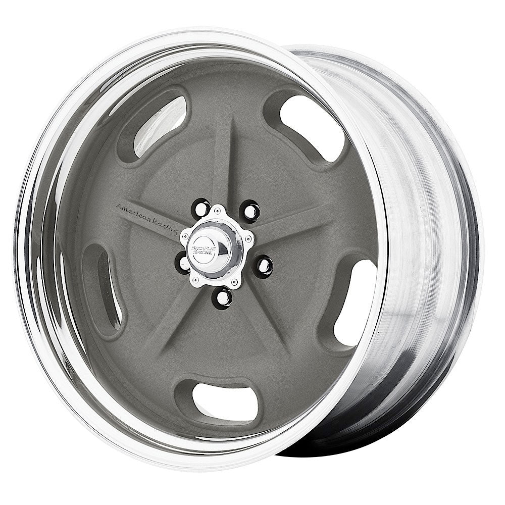 Wheel Pros American Racing Vintage VN470 SALT FLAT 18X7 5X4.5 MG-GRY 3.625B VN470876536