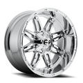 FUEL WHEELS HOSTAGE 22X9.5 5X5.0 5.5 87.1 P 19 CAST ALUMINUM CHROME D53022955760