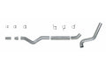 Diamond Eye 5 Aluminized Steel Single Race Pipe Exhaust System Kit