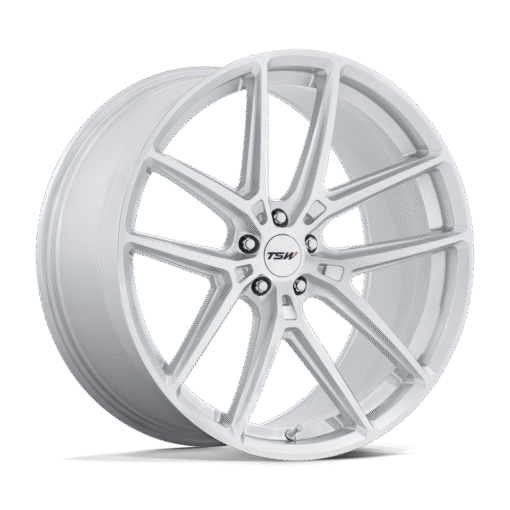 Wheel Pros TSW IMOLA 22X9 5X120 74 27 SLV-MCH TW006SD22905227