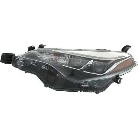 LH HEADLIGHT ASSY; MULTILED; W/LED ACCENT TY COROLLA SE/XLE/XSE/50th ANN. SPC ED MDL 1719 MDL LH