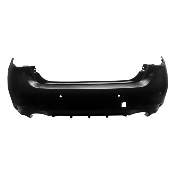 CAPA RR BUMPER COVER HYBRD; W/OBJECT SENSORS; PRIME INFINITI Q50 18C