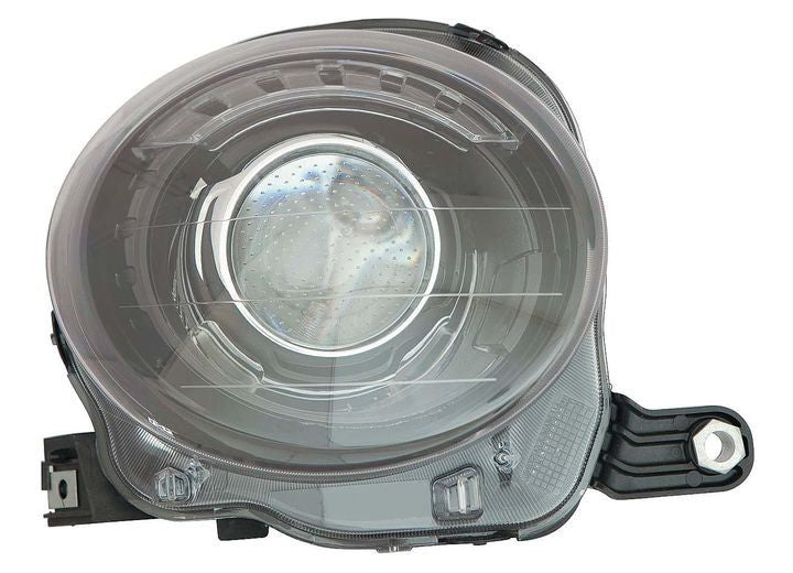 CAPA FT 500E 1317 HEADLIGHT ASSY PROJECTOR W/BLK/CHROME TRIM RH