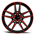 Konig Myth 18x8 5x108 ET43 Gloss Black w/ Blue Tinted Clearcoat