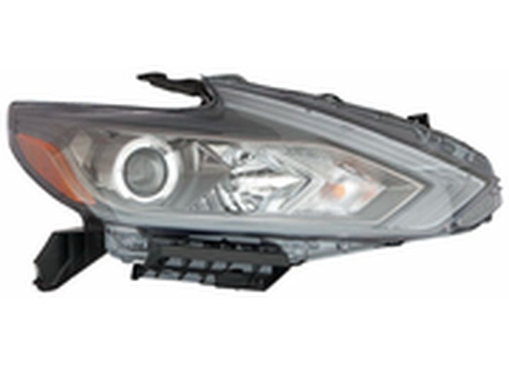 CAPA NS ALTIMA SDN 1617 HEADLIGHT ASSY HALOGEN SMOKE RH