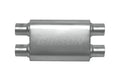 Gibson CFT Superflow Dual/Dual Oval Muffler - 4x9x18in/3in Inlet/3in Outlet - Stainless