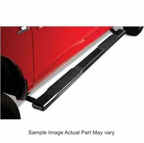 9918 SILVERADO/SIERRA EXT CAB BLACK 4IN OVAL STEP BARS(BODY FRAME BOLT MOUNT)