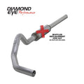 Diamond Eye 4 Aluminized Steel Race Pipe Exhaust Kit - K4234A-1-RP (Fits Select Diesel Trucks)