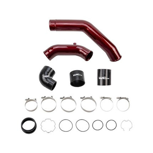 Wehrli Intercooler Pipe Kit High Flow 17-25 Ford 6.7L Power Stroke Bengal Red Bengal Red 100297-BR