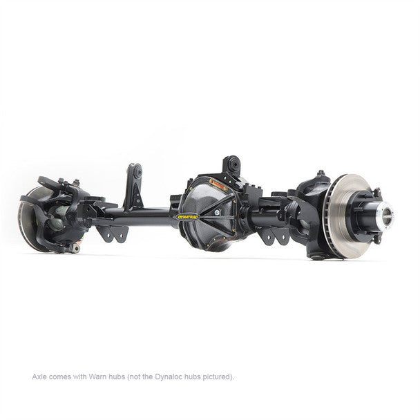 ~(600 lbs. 84X24X24)~ Pro Rock 62 Front Axle Assembly 5x5.5 Eaton ELocker4 5.38 RandP 68.5 Width ProSteer Ball Joints DHD Sleeve Kit - 2007-2018 Jeep JK