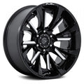 FUEL WHEELS TANTRUM 22X10 8X170 125 -18 G-BLK-MILL CAST ALUMINUM GLOSS BLACK MILLED FC895BE22108718N