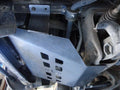 RCI Metalwork Engine Skid Plate 24-Present Ranger - 1/4 5052 Aluminum - Black Powder Coat RANGER24ENGINEALBK