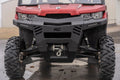 Rough Country 16-19 Can-Am Defender Front Bumper w/ 6 Inch and 12 Inch LEDs Rough Country Black 4WD Powdercoat97031