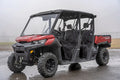 Rough Country 16-19 Can-Am Defender Front Bumper w/ 6 Inch and 12 Inch LEDs Rough Country Black 4WD Powdercoat97031