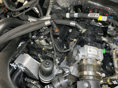 UPR 21 F150 2.7 3.5 Ecoboost Mega w/clean side catch can - Black 5024-276-1-CSCC