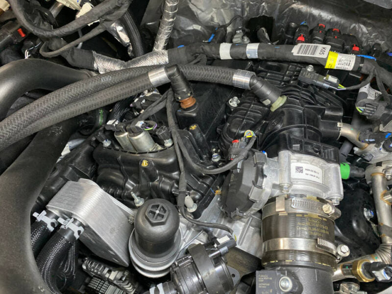 UPR 21 F150 2.7 3.5 Ecoboost Mega w/clean side catch can - Black 5024-276-1-CSCC
