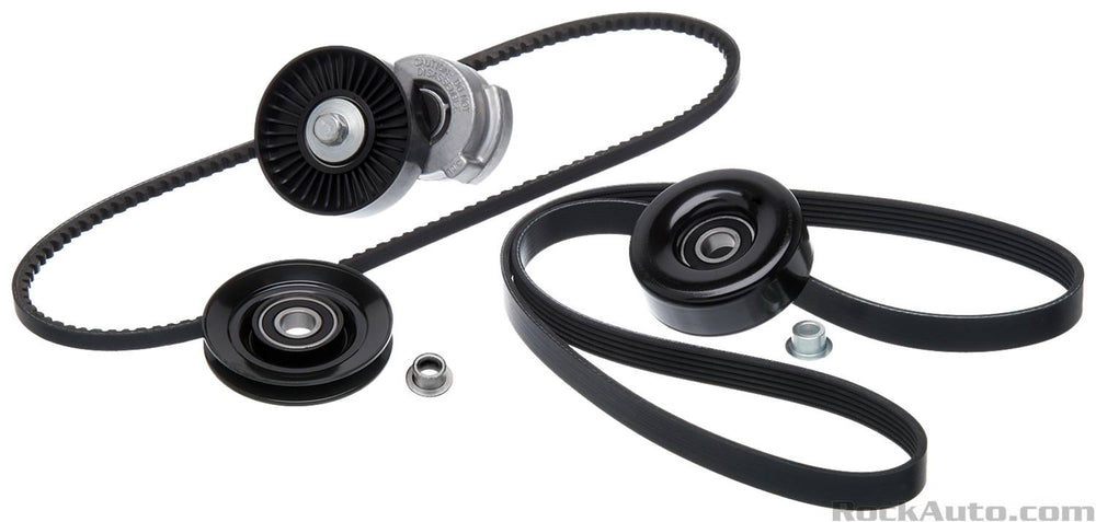 Gates 91-92 Dodge Caravan V6 3.0L Serpentine Belt Kit