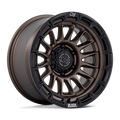 Wheel Pros RIVAL 20X9 5X4.5 72 1 B-BRNZ M-BLK BR025ZB20901201