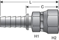 HYDRAUL. COUPLING-STAINLESS STEEL S