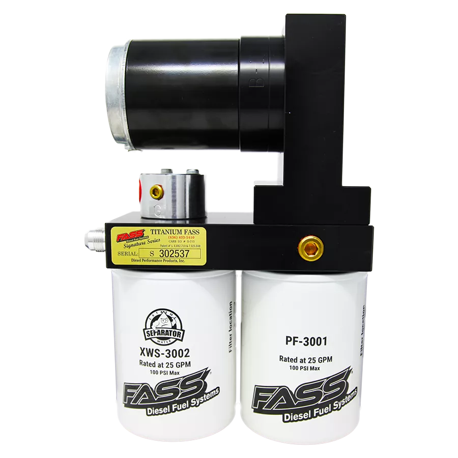 FASS ADJUSTABLE DIESEL FUEL LIFT PUMP 100GPH DODGE CUMMINS 5.9L 1998.5-2004 FASD08100G