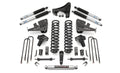 ~(265 lbs. 48X27X13)~ 8.0in Lift Kit with Bilstein 5100 Shocks - 1 Piece Drive Shaft