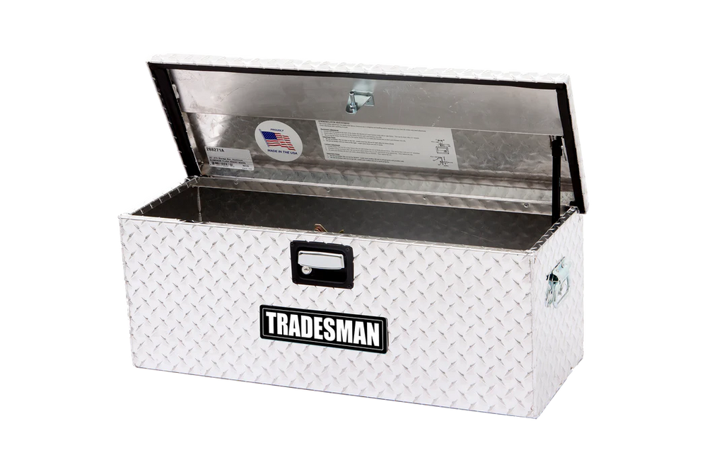 Tradesman Aluminum ATV Flush Mount Storage Box (32in.) - Brite