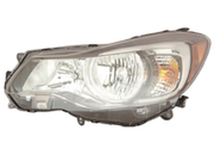CAPA SB IMPREZA SDN/WGN 1516 HEADLIGHT ASSY HALGONE BLK LH