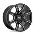 MO804 SPIDER 22X12 8X170 44MM GLOSS BLACK MILLED