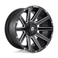 FUEL WHEELS CONTRA 20X9 6X4.5 5.5 NBD 00 CAST ALUMINUM MATTE BLACK MILLED D61620902750
