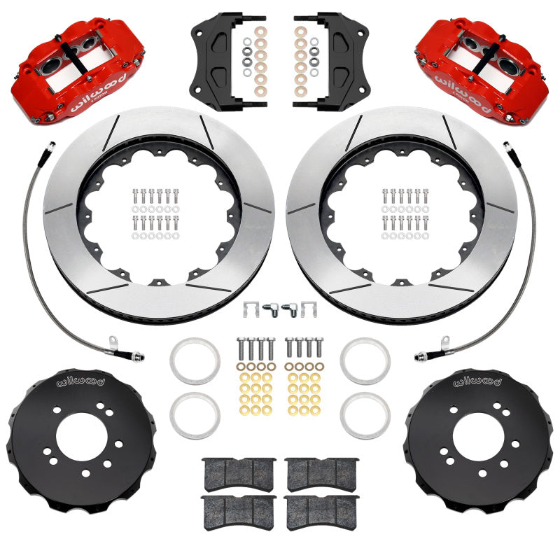 Wilwood red auto part
