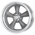 Wheel Pros American Racing Vintage VNCL205 17X8 5X4.75 TT-GRY/POL 3.0BS VNCL205786130