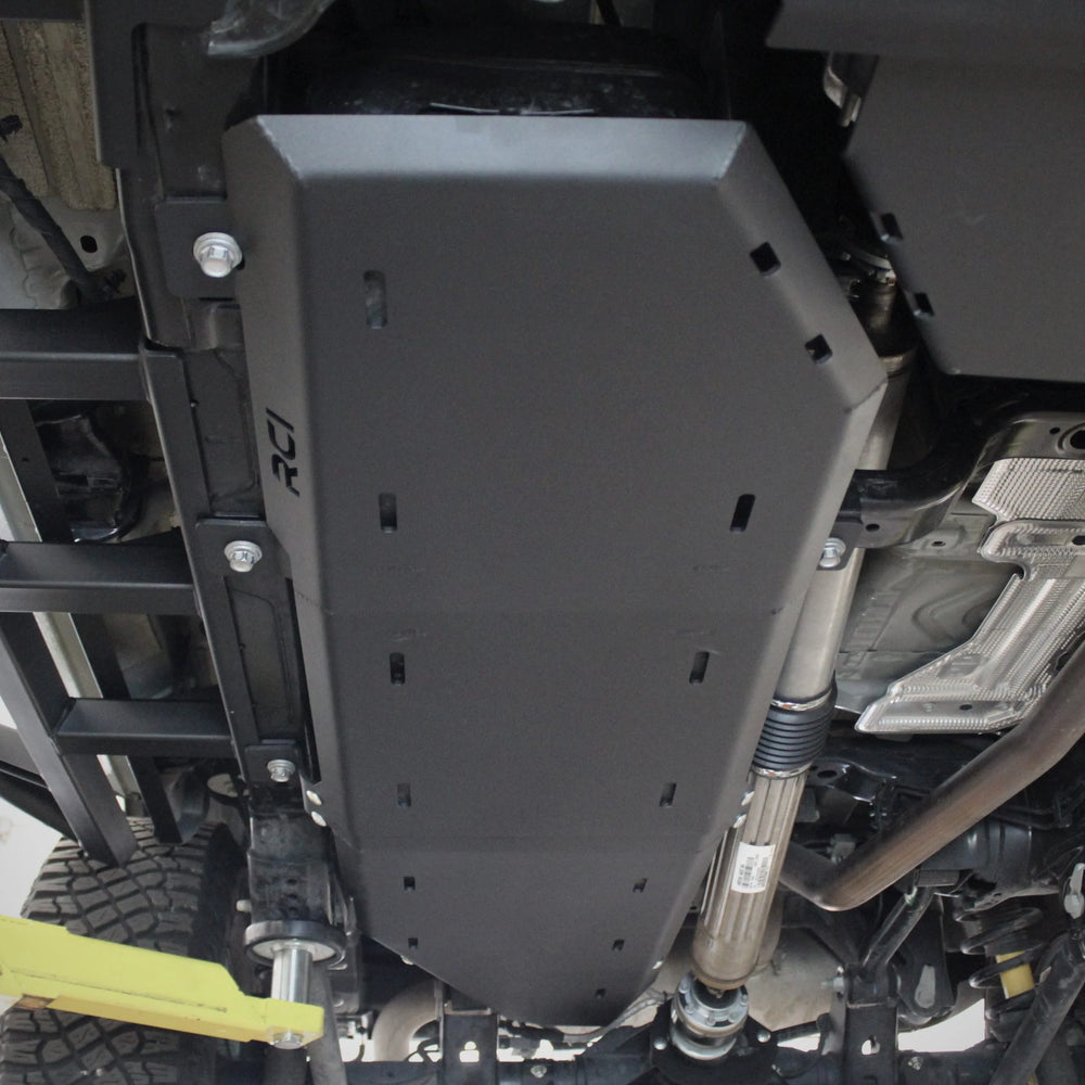 RCI Metalwork 2 Door Fuel Tank Skid Plate 21-Present Bronco - 1/4 5052 Aluminum - Raw Metal BRONCO21FUEL2DRALRAW