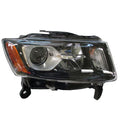 CAPA JP GRAND CHEROKEE 1416 HEADLIGHT ASSY HALGOEN STD TYPE BLK RH