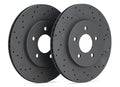 Hawk Talon 2003 Ford E-250 Drilled and Slotted Front Brake Rotor Set