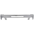 FRONT BUMPER FACE BAR; HYBRID; CHROME; SIERRA 1500 0913