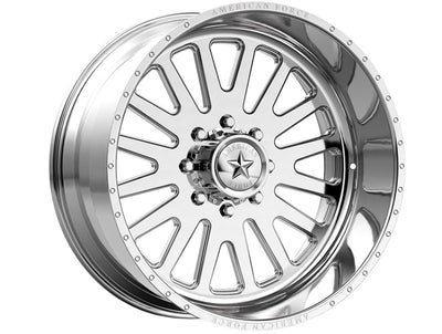American Force Wheels silver auto part