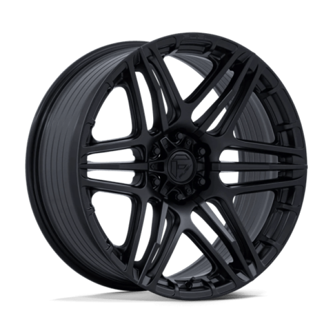FUEL WHEELS WEAPON 22X9.5 5X5 71 0 BLK-OUT FLOW FORMED ALUMINUM BLACKOUT FC909MX22955000