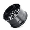 CALI OFF-ROAD PARADOX 9113 GLOSS BLACK MILLED SPOKES 22X12 6-135 -51MM 87.1MM