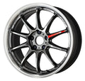 Maxxim Knight 17x7 8x100/114.3 ET40 Gloss Black Lip Polish