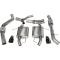 CORSA Performance cat-back exhaust close-up