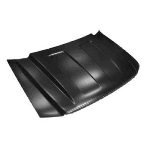 0408 FORD F150 FLARESIDE W/SENSOR HOLES BLACK FACEBAR