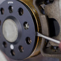 Fuel Wheels auto part close-up