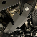RCI Metalwork Transmission Skid Plate with x-members 24 Ranger / 21 Bronco 2.7L - 1/4 5052 Aluminum - Black Powder Coat 21BRONCO24RGRTRANSXMBRALBK