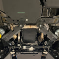 RCI Metalwork Transmission Skid Plate with x-members 24 Ranger / 21 Bronco 2.7L - 1/4 5052 Aluminum - Black Powder Coat 21BRONCO24RGRTRANSXMBRALBK